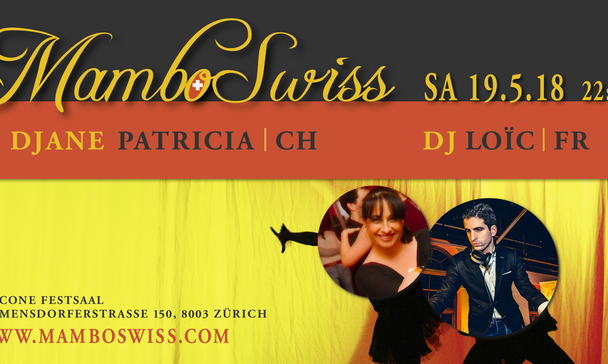 MamboSwiss May 19th 2018 Salsa party